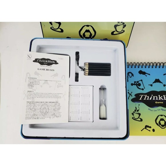 2004 Thinkblot Board Game by Sababa Toys Complete - Picture 4 of 4